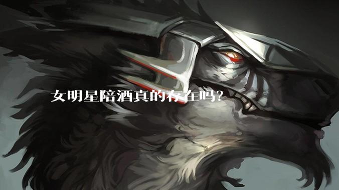女明星陪酒真的存在吗？